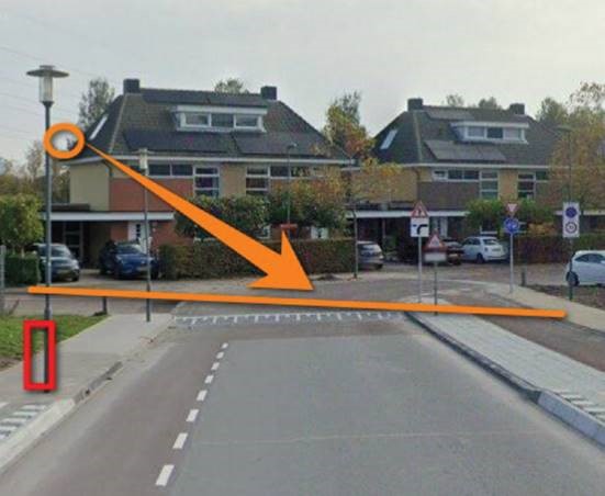 Verkeersonderzoek plaatsing camera kruispunt Lange Voort – Hugo de Vrieslaan foto 1