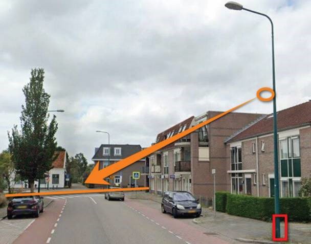 Verkeersonderzoek plaatsing camera kruispunt Dorpsstraat – President Kennedylaan foto 3